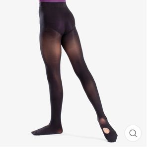 So Danca TS81 children’s convertible tights size M/L nude / tan color